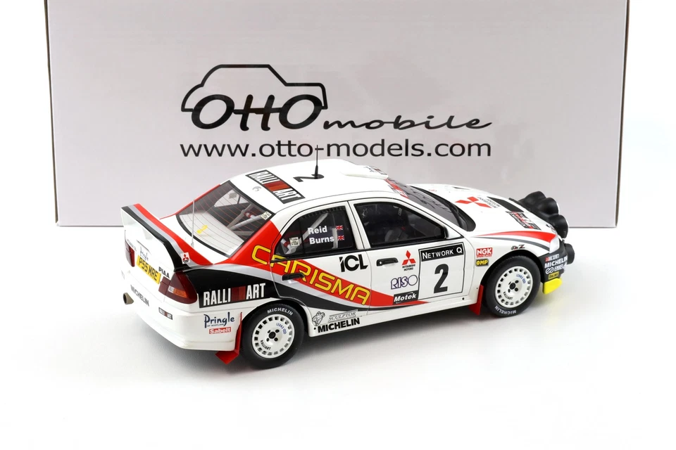 1:18 OTTO Mobile OT1192 Mitsubishi Carisma GT Gr.A RAC Rally 1997 Burns #2 - Immagine 3 di 4
