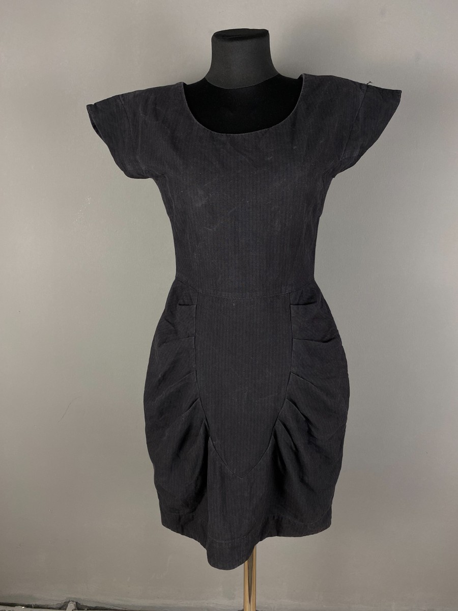herve leger blue dress THE DONNA – HERVÉ LÉGER dresses-jumpsuits Size:Small/14-14.5 Neck/32-33 Sleeve Available in Reef long sleeve open back