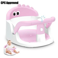 Non Slip Baby Bath Seat Suction Cup Design Portable Infant Bath Chair for Infant