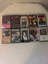 Classic Rock Lot Of 10 Cassette Tapes 80s 90s Michael Jackson Bon Jovi Tom Petty