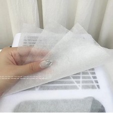 Nail Filter - Disposable Vacuum Filter Paper for Dust Collection - 100pcs