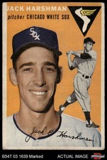 1954 Topps #173 Jack Harshman White Sox 1.5 - FAIR
