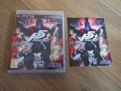 Persona 5 PS3 UK PAL CIB UK TRACKED POST