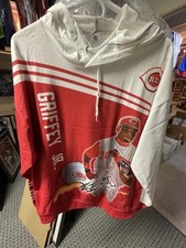 Griffey Jr Reds Sports Polyester Pocket Hoodie 42 New! 40% Off Tees & Hats!