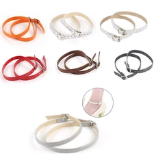 2Pcs Detachable Shoe Straps Heel Buckle Belt Removable Ankle Strap Pump Decors