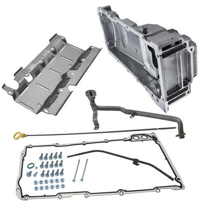 LS Engine Oil Pan for GM Chevrolet LS1 LS3 LSX Swap 1955-1995 RWD 19212593