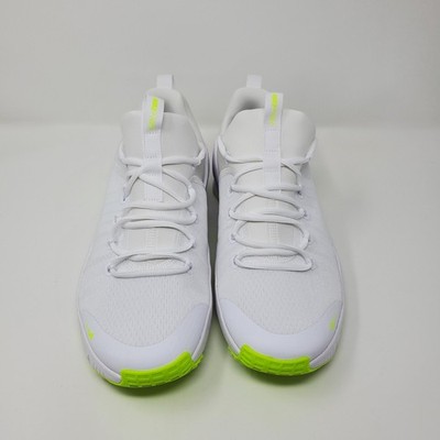 Size 11- Nike Men’s Free Metcon 6 White Volt Shoes FJ7127-104 No Kid NIKE MENS Free Metcon 6  main image 4
