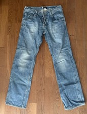 H&M Fit & Bragg Herren Jeans Stonewashed 30/32 Blau - Top Zustand