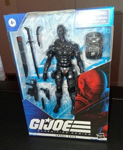 SNAKE EYES 02 GI Joe Classified MISB Action Figure New in Box Look Variant