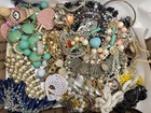 Vintage & Now Costume Jewelry Lot 18 POUNDS Wear Sell Craft Re-purp