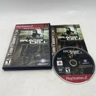 Splinter Cell Sony Playstation 2 Greatest Hits GH Complete w/ Manual CIB Tested