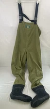 Orvis Chest Waders Adult M/L Nylon Fly Fishing Adjustable Straps Neoprene Bootie