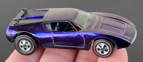 Vintage Hot Wheels Redline 1971 MENACING Deep Purple AMX 2 - KILLER! No Reserve!