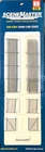 SceneMaster Walthers HO #949-4204 Built-Up Chain Link Fence -- Kit - 44-1/4"
