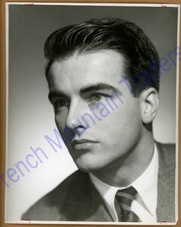 Original 8x10" Photo by Alfredo Valente Montgomery Clift Date Stamped 1949 13A67