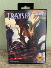 Vintage Traysia (Sega Genesis) Renovation Complete w/ Manual - Works w/ Hanger