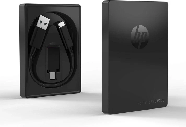 Hewlett Packard 5MS30AA - Unità SSD esterna portatile P700, 1TB, USB 3.1 TYPE-C - Immagine 3 di 4