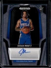 2024-25 Panini Prizm Black Judah Mintz RC Auto Autograph #RS-MIN 76ers Rookie