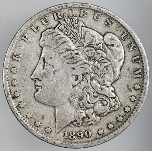 1890-O $1 MORGAN SILVER DOLLAR  "NEW ORLEANS"  VF CONDITION  (250818-033)