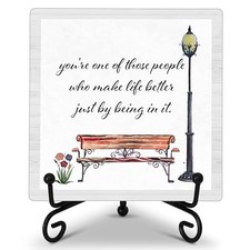 Inspirational Quote Desk Decor, You're One Of These People Who Make The Life