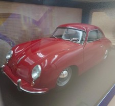 Solido Porsche 356 Pre-A 1953 Red Diecast Model Car 1/18