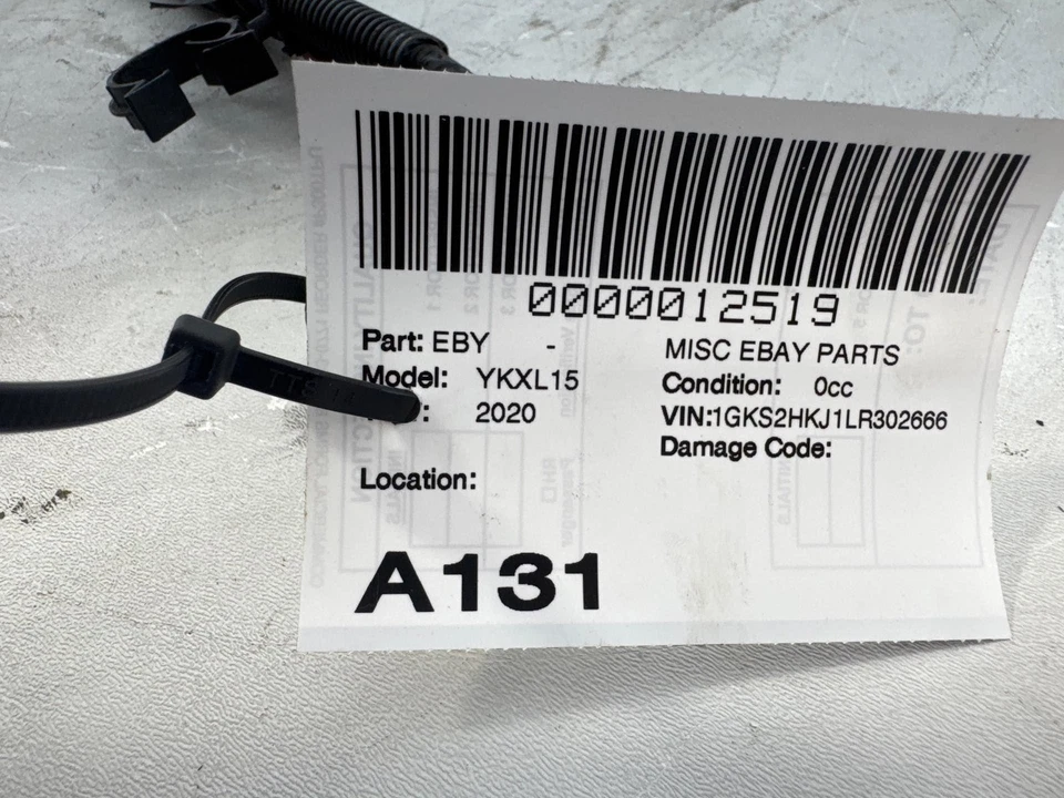 Arnés de cables de batería positivo GMC Yukon XL 1500 2015-2020 OEM 84528826 Foto 2 de 4