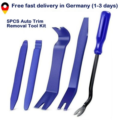 5PCS Auto Trim Removal Tool Kit Set Türverkleidung Befestigung Auto Dashboard DE