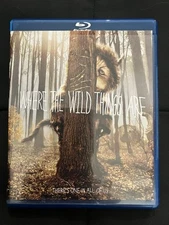 Where the Wild Things Are (Blu-ray, 2009) Spike Jonze - Max Records - Like New