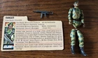 1982 GI Joe Stalker Ranger Broken O-ring with file card