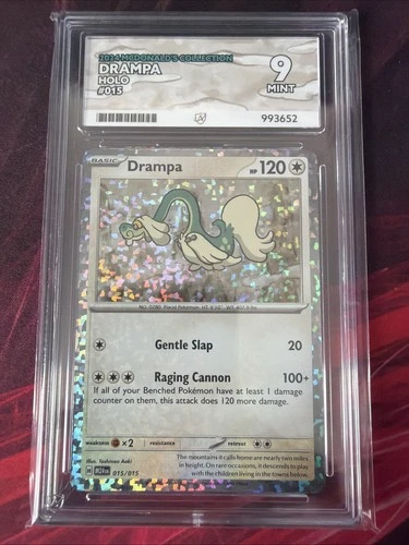 Drampa 015/015 ACE graded card