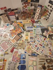 Huge Lot Of Scrapbooking Supplies Stickers Embellishments 80 Unopened Plus