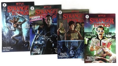 STRANGER THINGS: TALES FROM HAWKINS 2 (4) comic set 1 2 3 4 Dark Horse 1st print