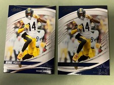 George Pickens 2025 Panini Absolute #19: Black Parallel & Silver Base Cards