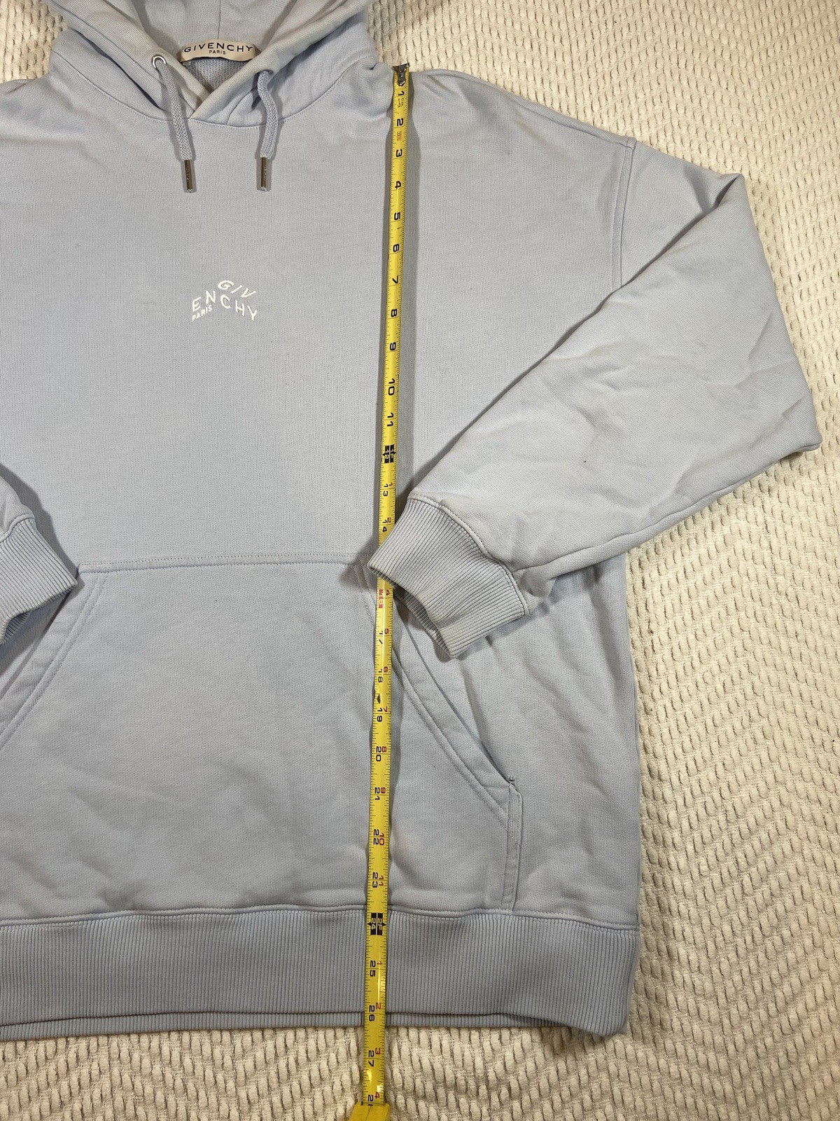 Authentic GIVENCHY Refracted logo-embroidered blu… - image 8