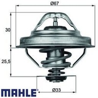 Mahle TX2892D Thermostat FüR KüHlmittel Thermostat KüHlmittel FüR BMW