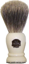 VULFIX Pure Badger Shaving Brush, no. 2198 Imitation Ivory Handle