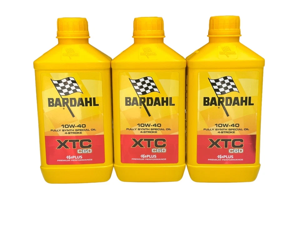 Kit Servicio Aceite 3L BARDAHL XTC C60 10W40 + Filtro YAMAHA YZF-R6 2014-2022 Foto 4 de 4