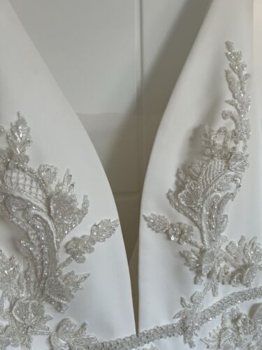 House of Savin Ivory Wedding Dress 12 RRP 3500 - Picture 7 of 14
