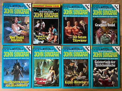 Jason Dark: Geisterjäger John Sinclair; 1. u. 2. Aufl., Ausg. 311 - 320, gel.