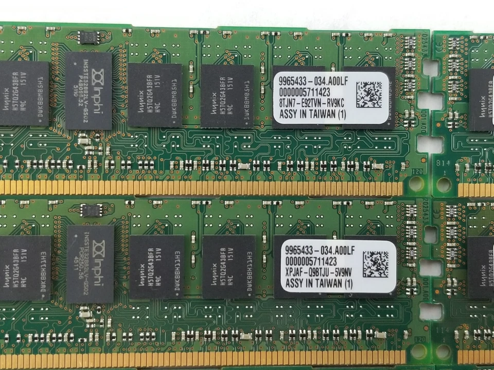 64GB Kit (16x 4GB) Kingston PL313S/4G PC3-10600R Server Memeory RAM - Image 4 of 4
