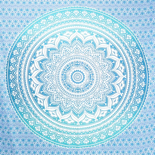 USA Psychedelic Mandala Tapestry Hippie Room Wall Hanging Blanket Art Home Decor - Picture 235 of 301