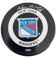 Wayne Gretzky Signed New York Rangers UDA Upper Deck Puck Blues Oilers Kings