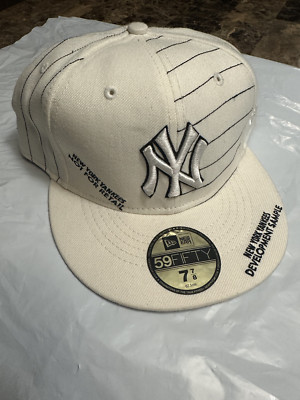 New York Yankee New Era Fitted Hat Rare Development Sample Size 7 7/8