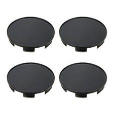 4pcs Black 70mm Diameter Car Wheel Center Rims Hub Covers Caps Universal