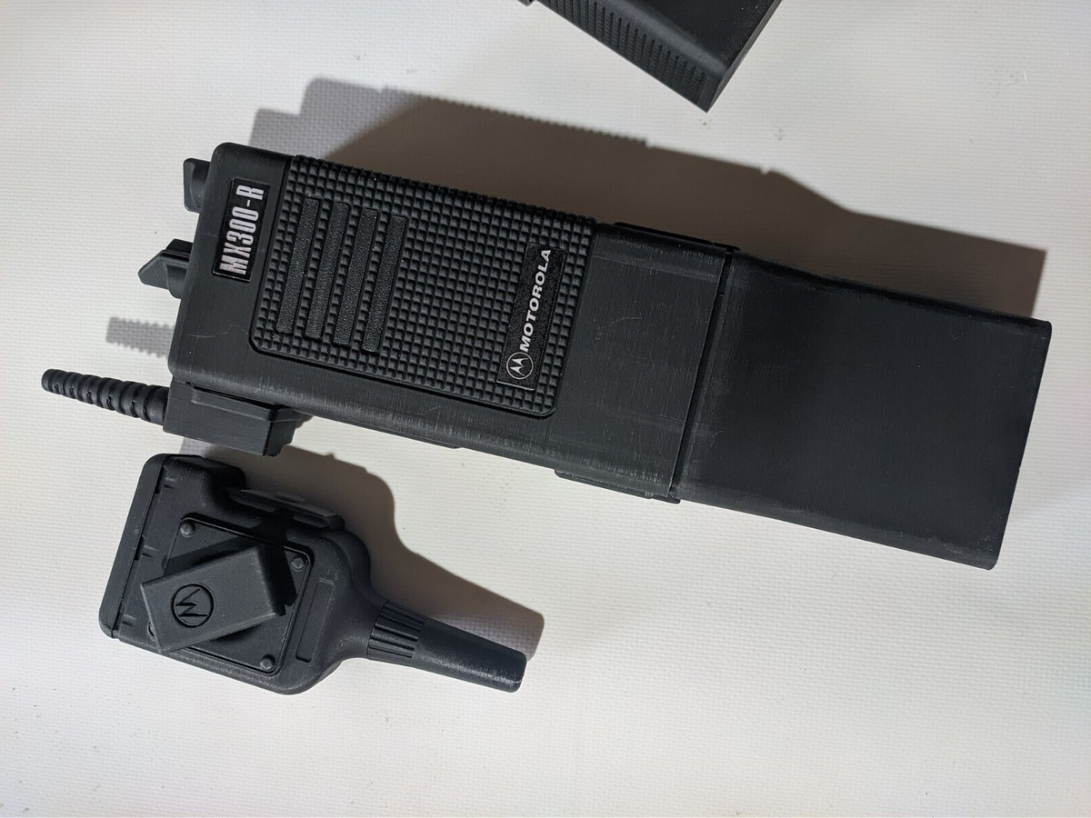 Motorola MX300R MX300-R Dummy Radio Cosplay Replica Rubber Holster