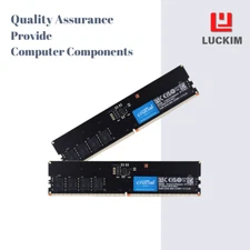 RAM CRUCIAL Desktop DDR5 16GB 4800MHz 1.1V CL40 288 pins single 38400 MB/s.