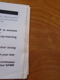 Legendary Wings Nintendo NES Manual Only ~ Instruction Booklet