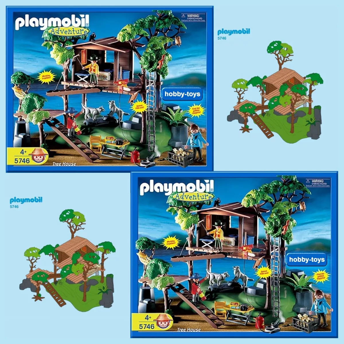 Playmobil 2025 treehouse 7937