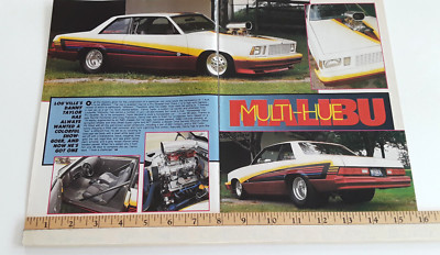 1978 CHEVROLET MALIBU BDS SUPERCHARGED  ORIGINAL 1987 ARTICLE