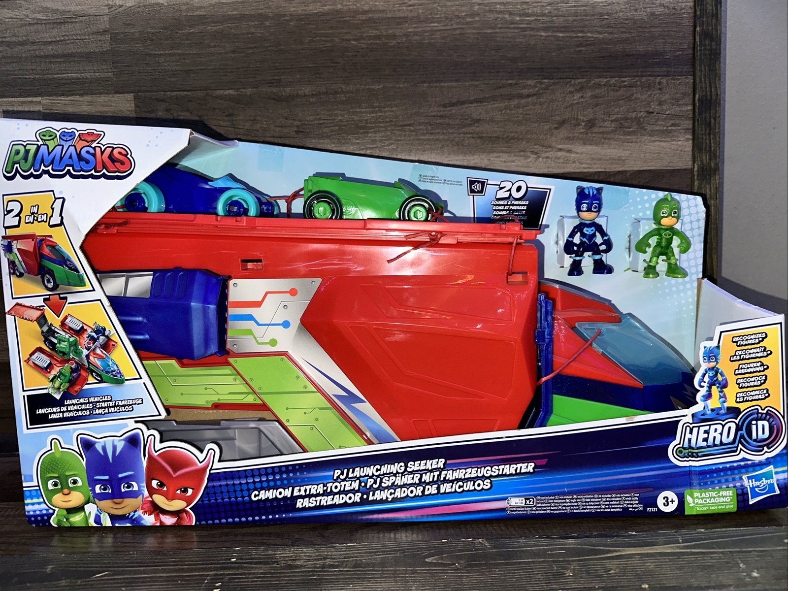 Pj Masks Camion Lanciatore E 2 Veicoli